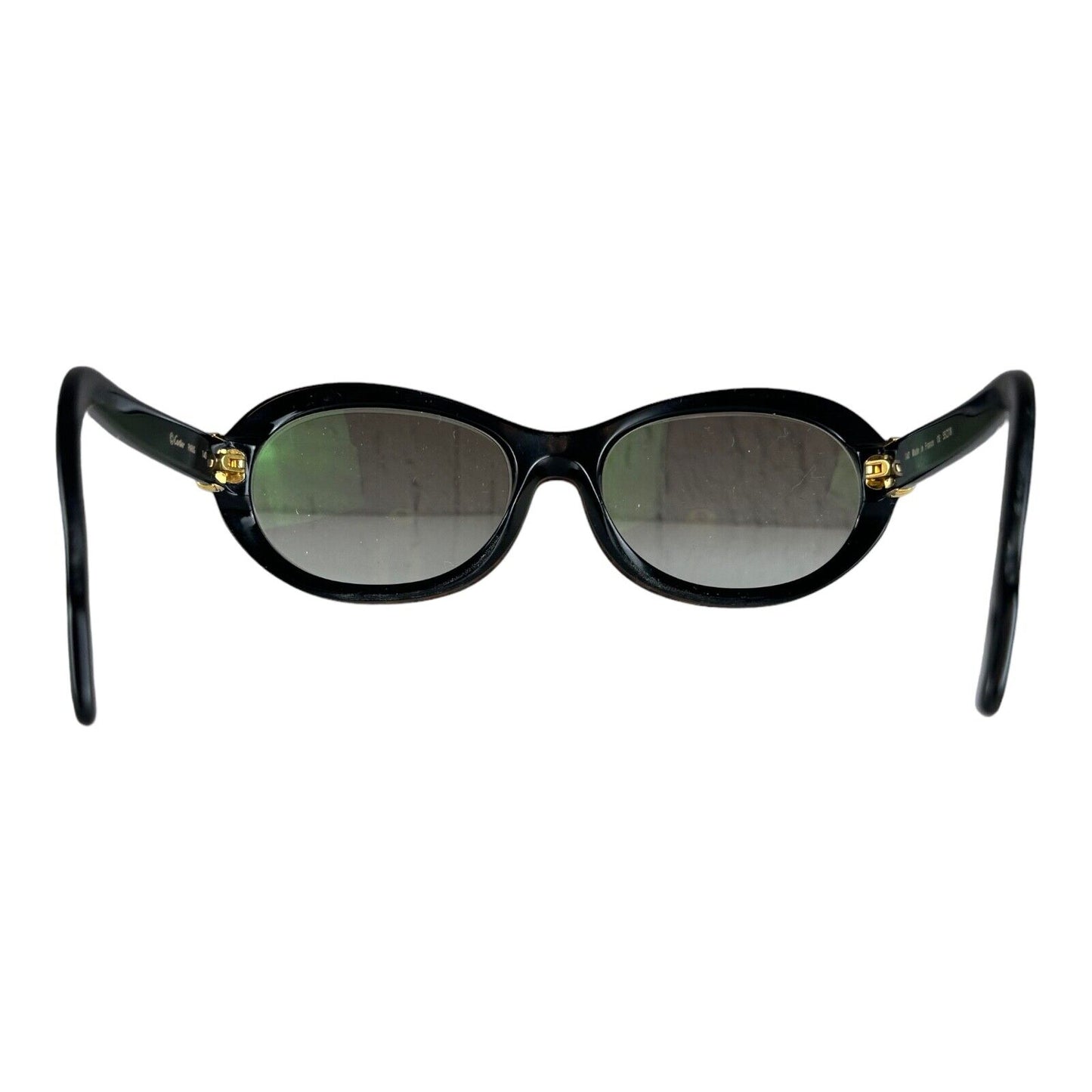 Vintage 90s Cartier Trinity Tortoise Brown Gold Sunglasses Full Set with Box