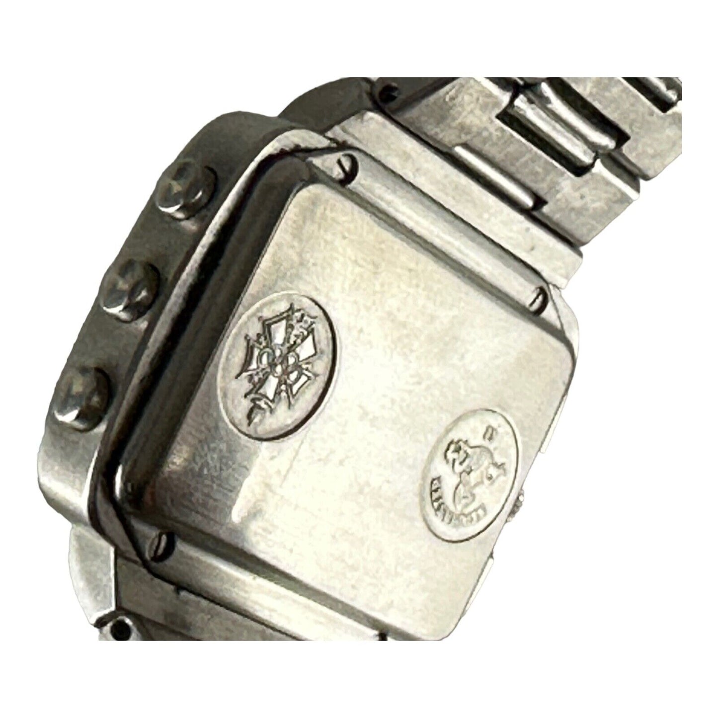 Omega Seamaster Albatros Chrono Quartz 32KHz 47mm Silver Vintage Stainless Steel