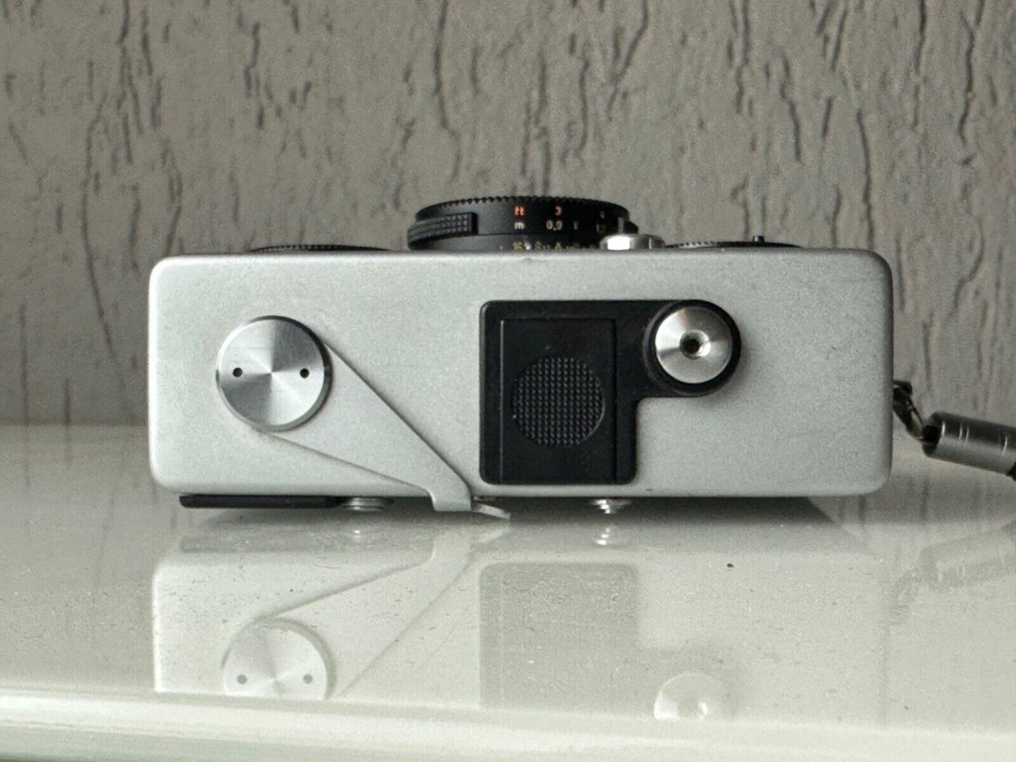 Rollei 35 Silver Made in Singapur with Filter and Original case