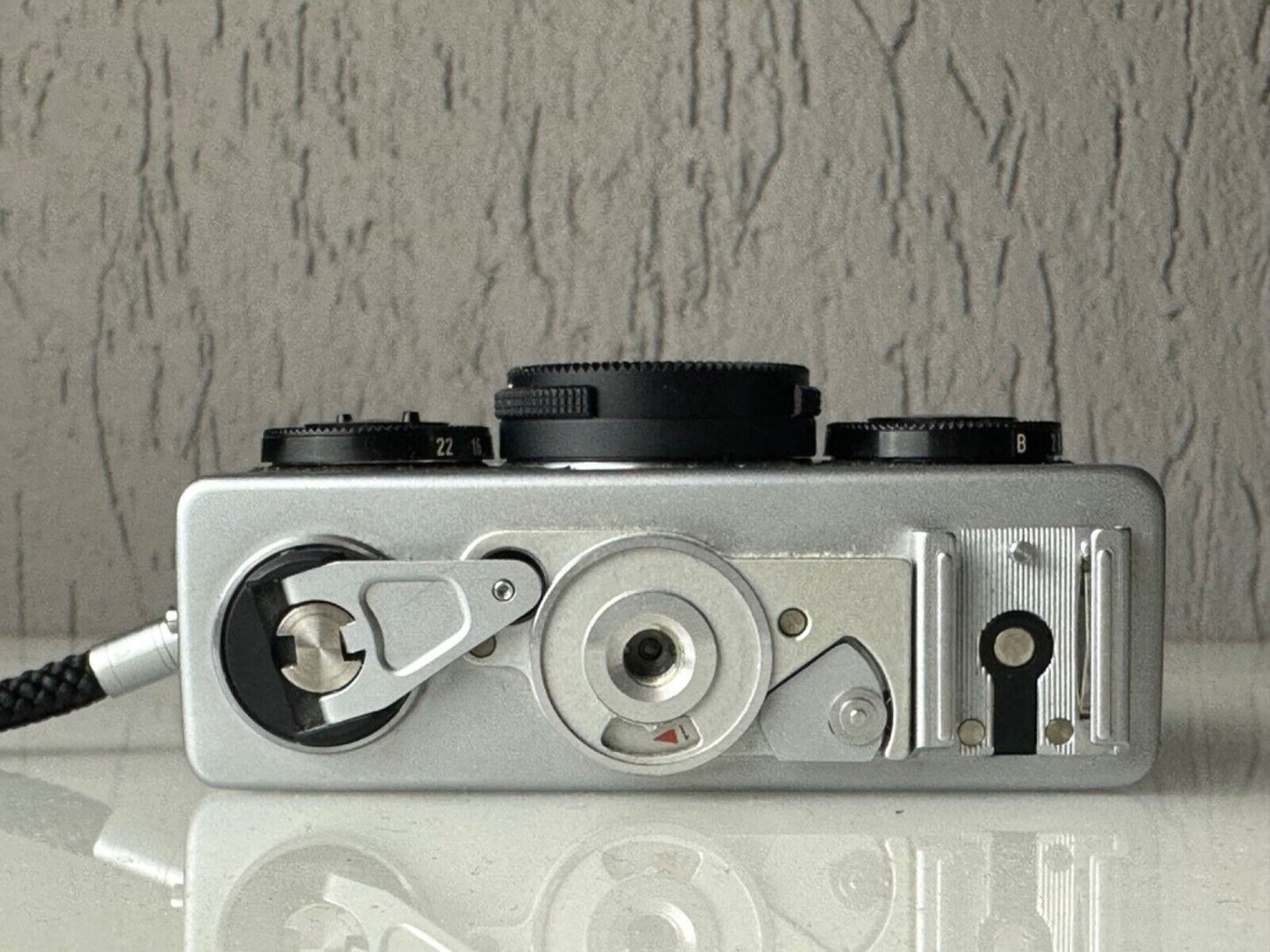 Rollei 35 Silver Made in Singapur with Filter and Original case