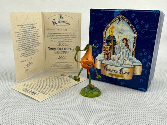 Kathe Wohlfahrt Tanzender Kürbis Dancing Pumpkin Limited Edition 278/600 2000