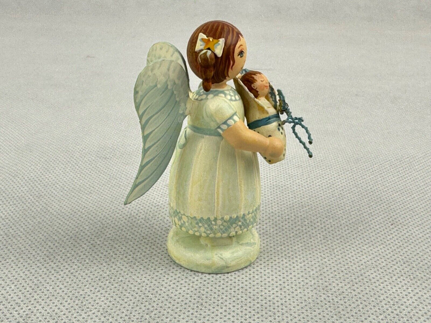 Kathe Wohlfahrt Schutzengel Schlafe mein Bübchen Guardian Angel Limited 321/500