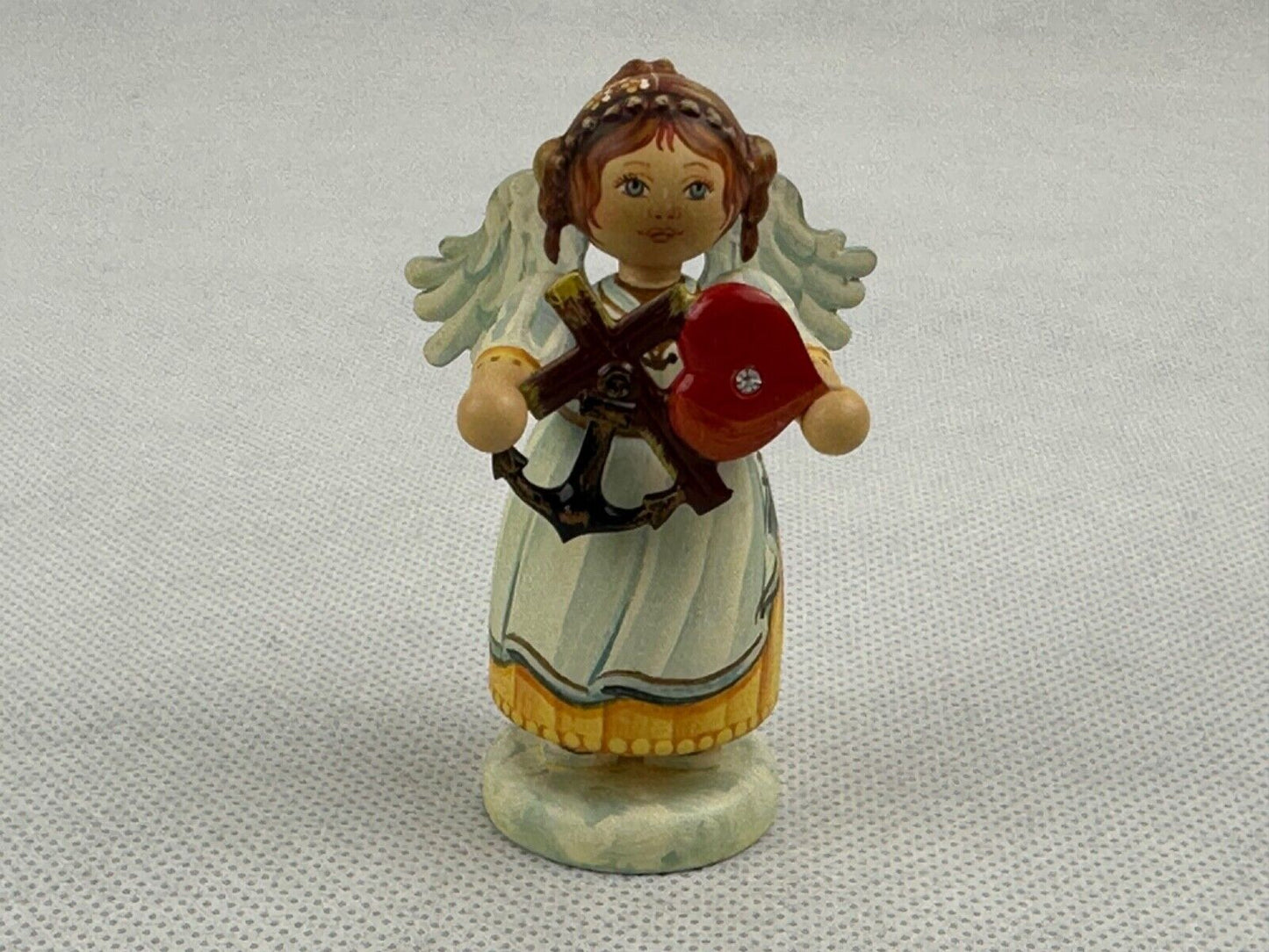 Kathe Wohlfahrt Jahresengel 1999 Glaube, Liebe, Hoffnung Annual Angel 1180/2000