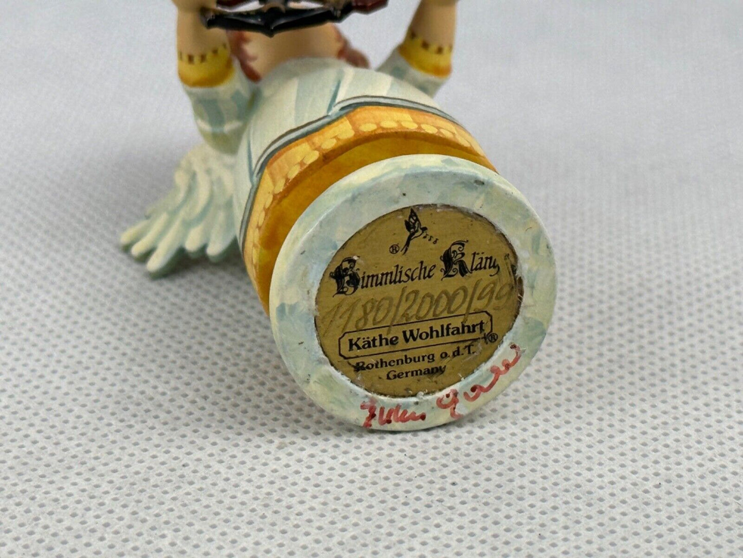 Kathe Wohlfahrt Jahresengel 1999 Glaube, Liebe, Hoffnung Annual Angel 1180/2000