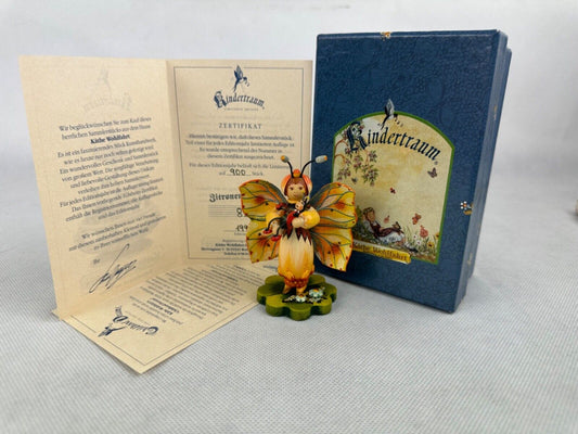 Kathe Wohlfahrt Zitronenfalter Lemon Butterfly Limited Edition 82/900 1998