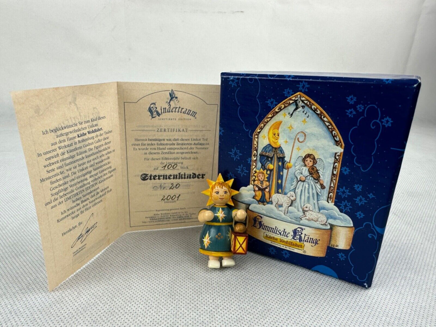 Kathe Wohlfahrt Sternenkinder Star Children Limited Edition 20/100 2001