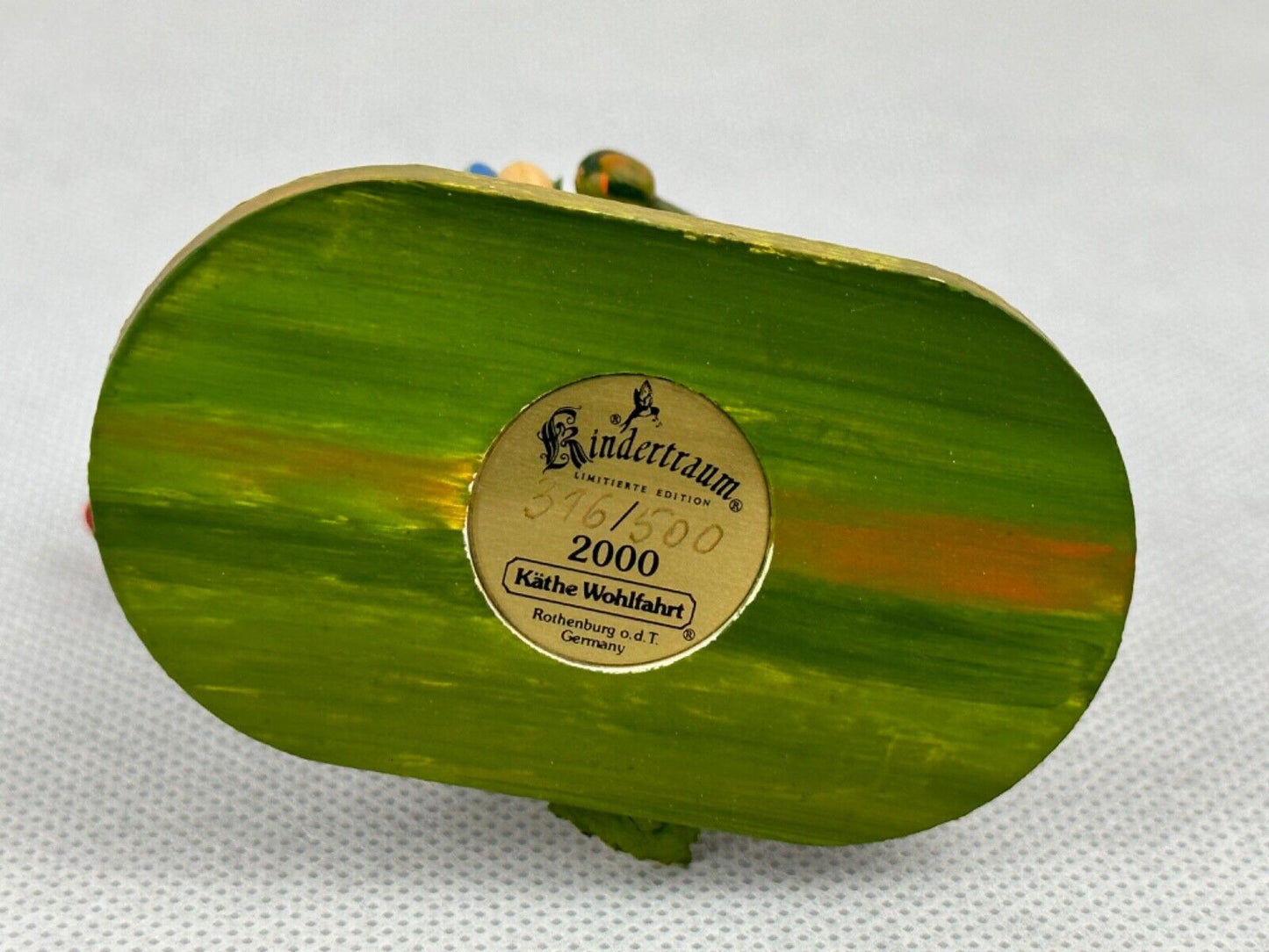 Kathe Wohlfahrt Verliebter Kürbis Pumpkin in Love Limited Edition 316/500 2000