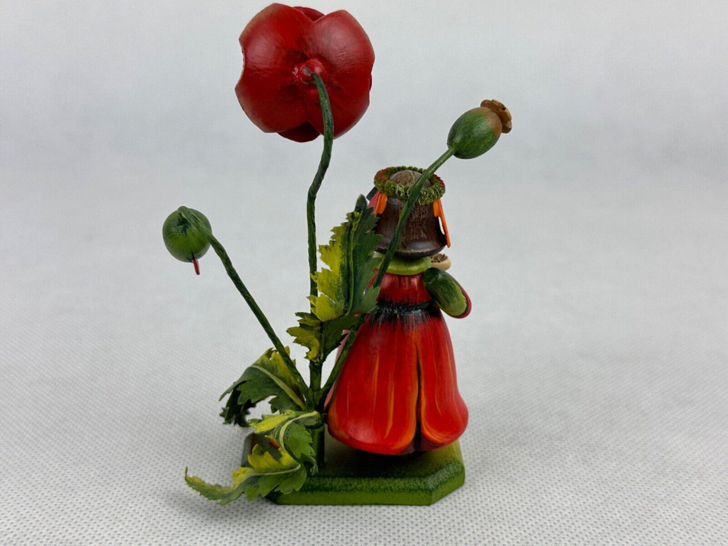 Kathe Wohlfahrt Mohnblume Poppy Limited Edition 528/1000 Germany 2004