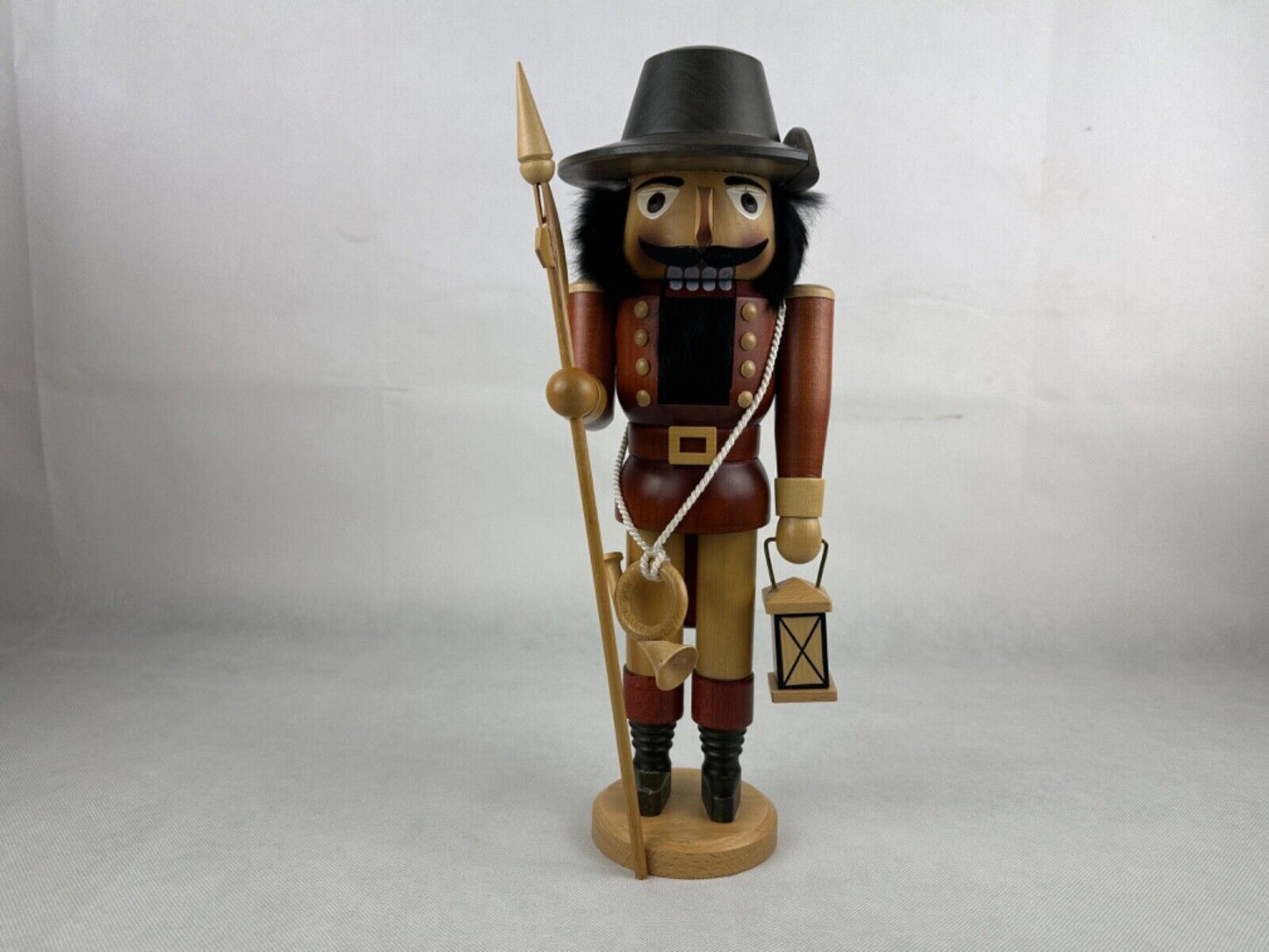 Nutcracker Night Watchman Seiffener Christian Ulbrich 36cm Nussknacker Wachmann