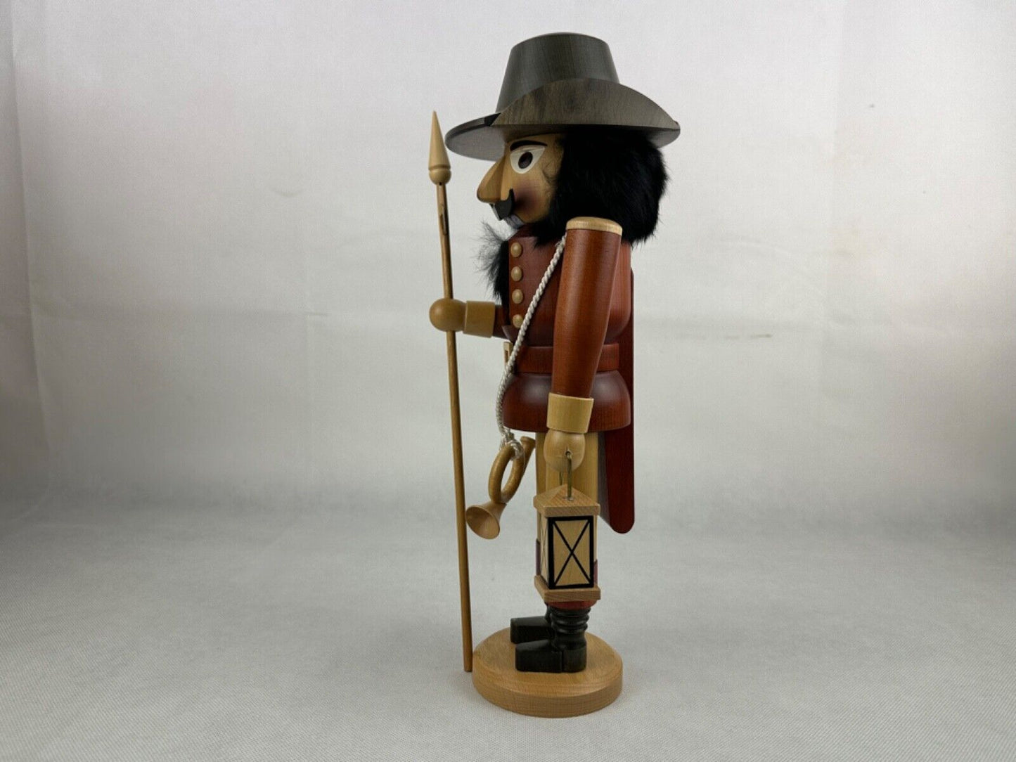 Nutcracker Night Watchman Seiffener Christian Ulbrich 36cm Nussknacker Wachmann