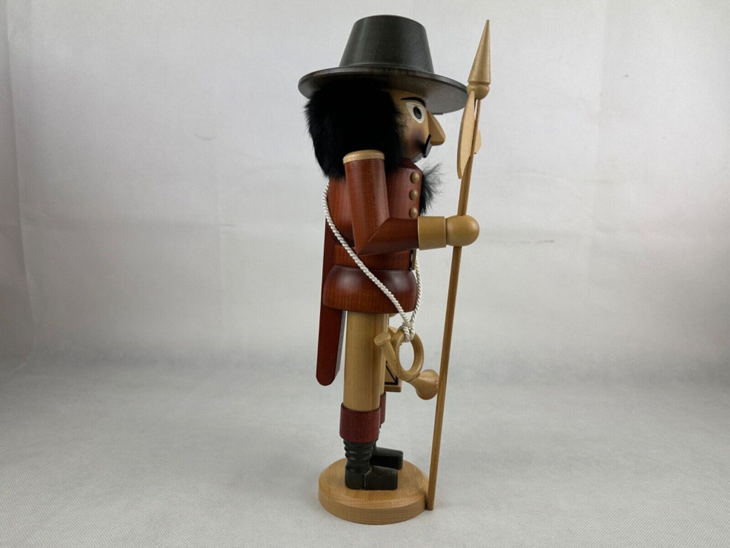 Nutcracker Night Watchman Seiffener Christian Ulbrich 36cm Nussknacker Wachmann