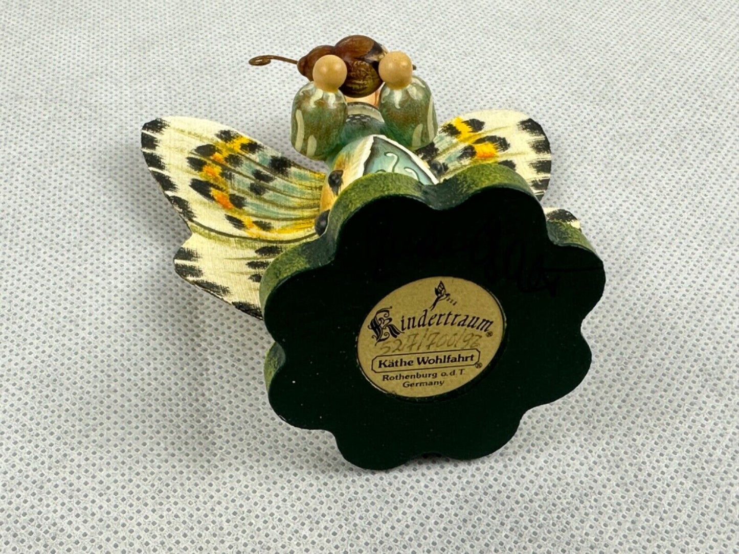 Kathe Wohlfahrt Stachelbeerfalter gooseberry butterfly Limited Edition 527/700