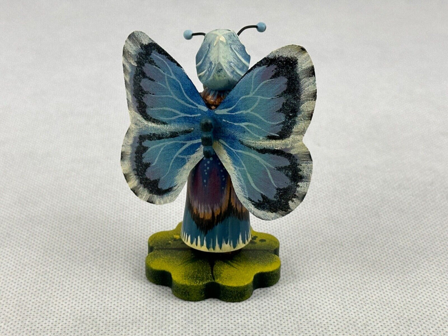 Kathe Wohlfahrt Bläuling Blueling Butterfly Limited Edition 597/900 Germany 1998