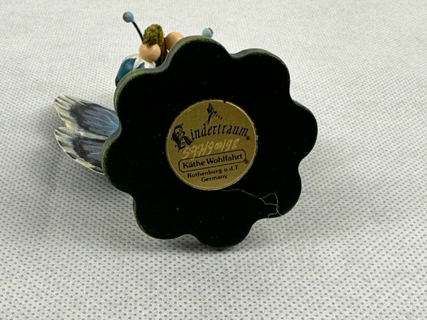Kathe Wohlfahrt Bläuling Blueling Butterfly Limited Edition 597/900 Germany 1998