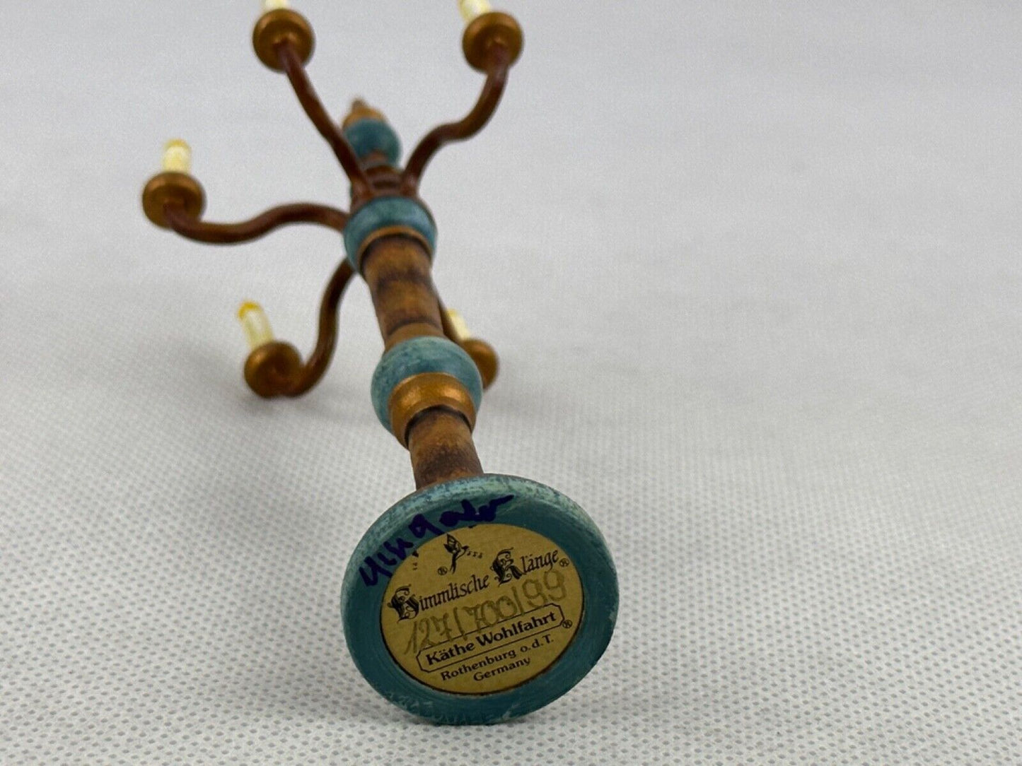 Kathe Wohlfahrt Engel Am Flügel Stehleuchter Stern Angel on Piano Floorlamp Star