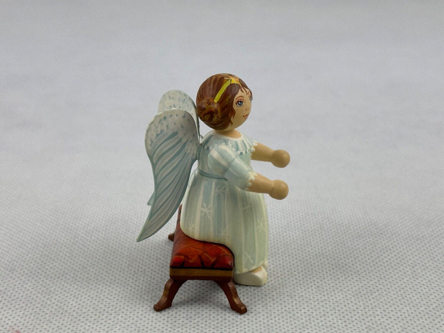 Kathe Wohlfahrt Engel Am Flügel Stehleuchter Stern Angel on Piano Floorlamp Star