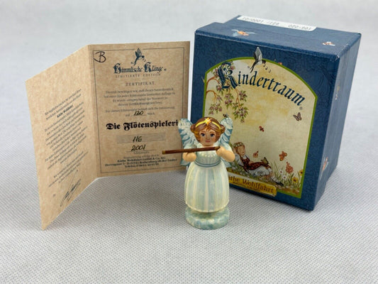 Kathe Wohlfahrt Die Flötenspielerin Engel Flute Player Angel Limited 116/120