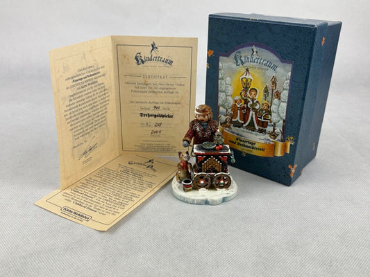 Kathe Wohlfahrt Drehorgelspieler Organ Barrel Player Limited Edition 218/700