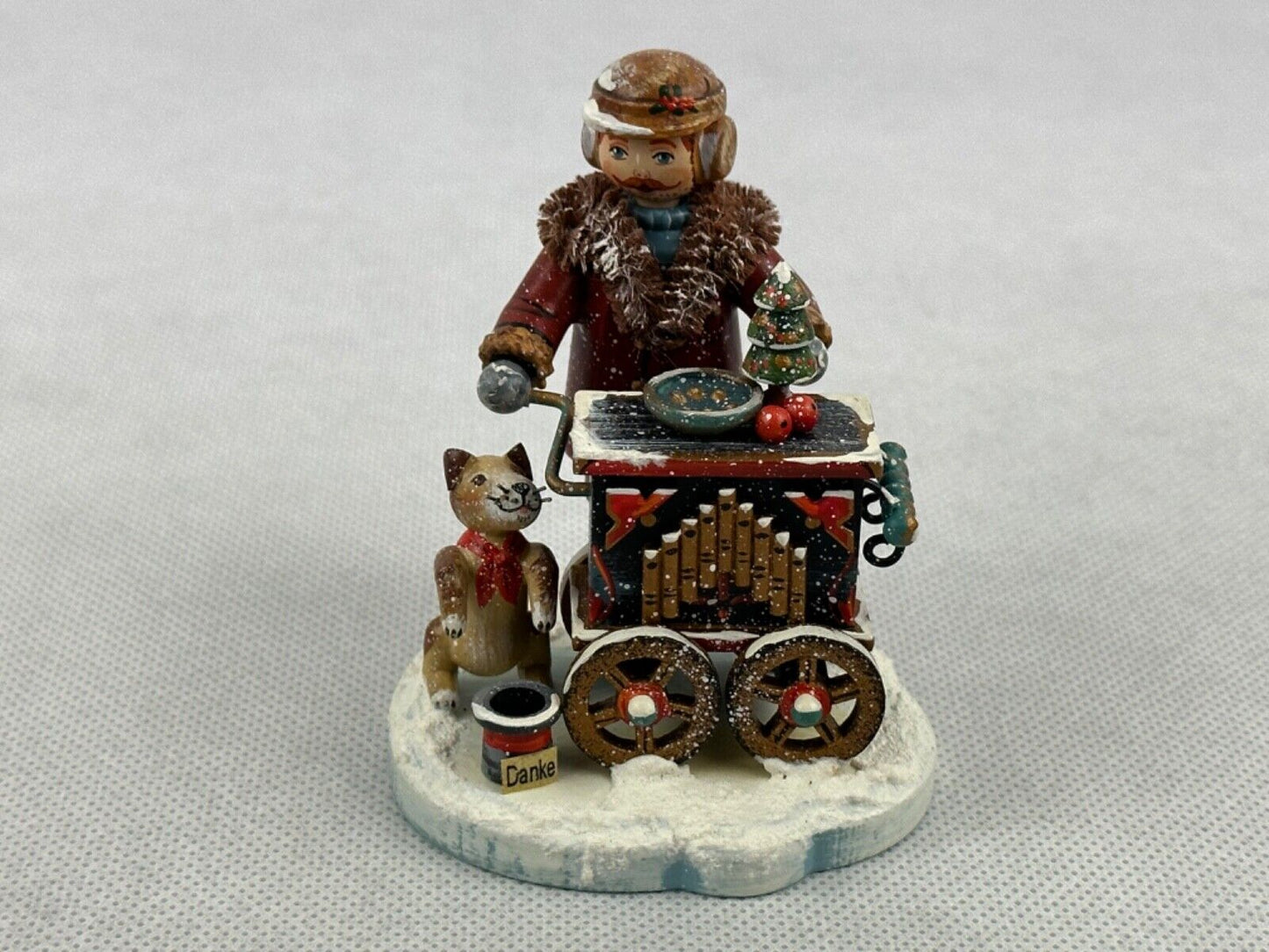 Kathe Wohlfahrt Drehorgelspieler Organ Barrel Player Limited Edition 218/700