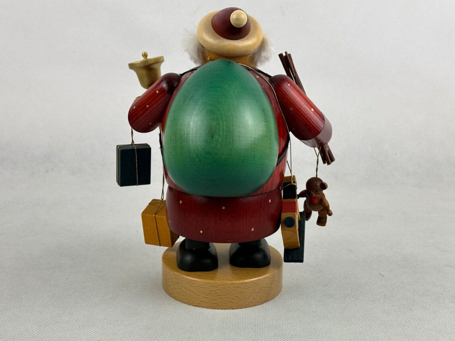 KWO Smoker Nostalgic Santa Claus Kunstgewerbe Werkstätten Erzgebirge Germany