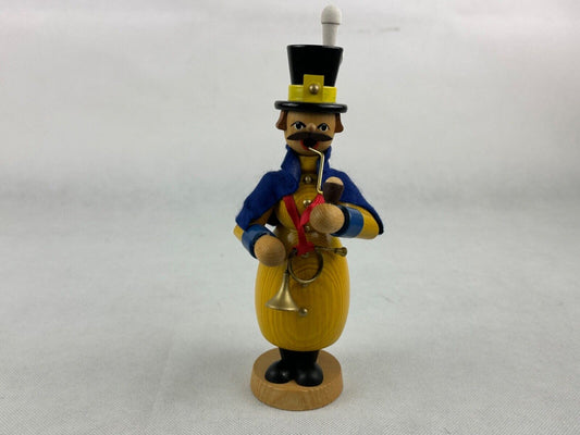 Richard Glasser Smoker Postbote Postman 22cm Erzgebirge Germany