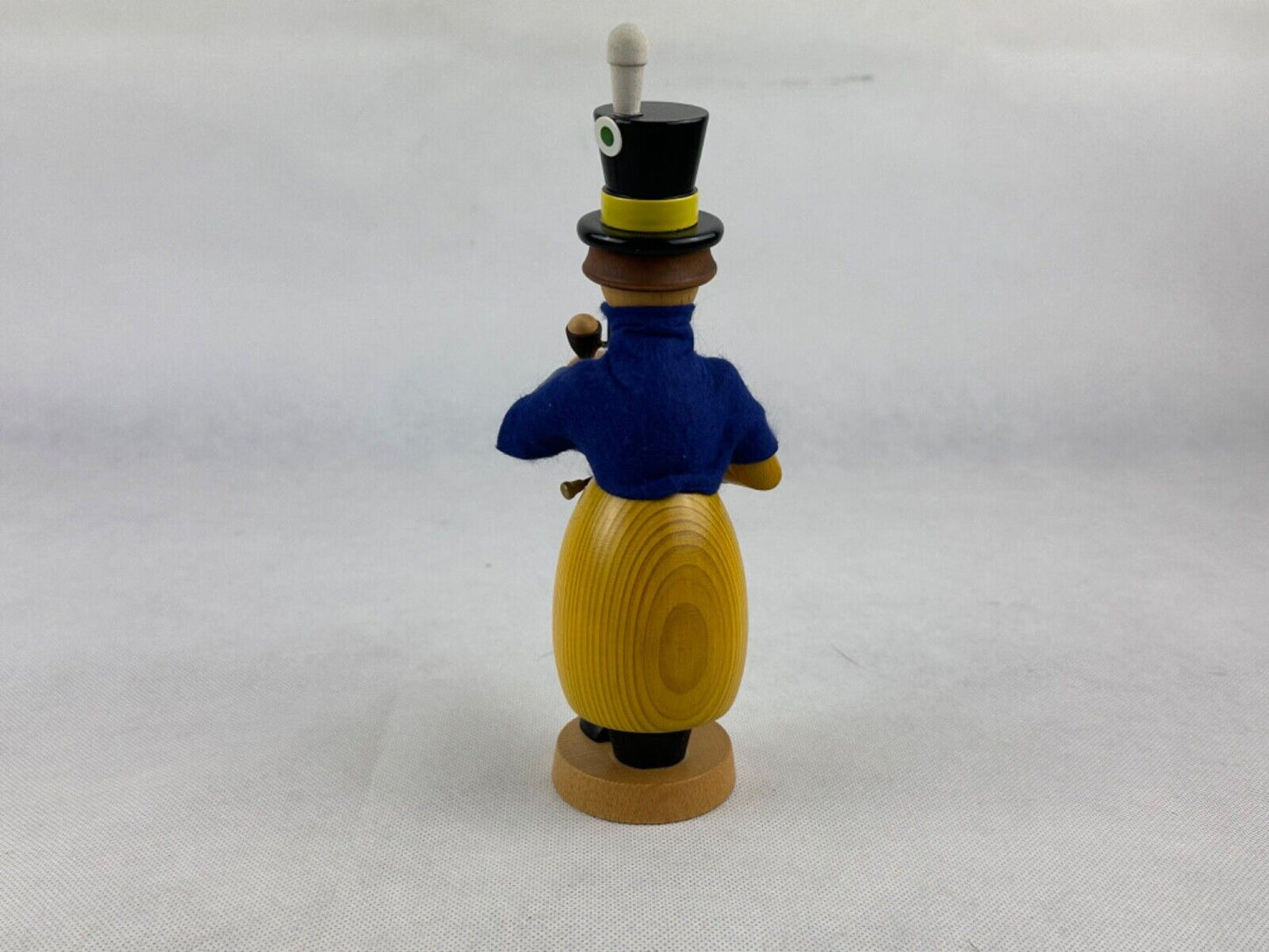 Richard Glasser Smoker Postbote Postman 22cm Erzgebirge Germany