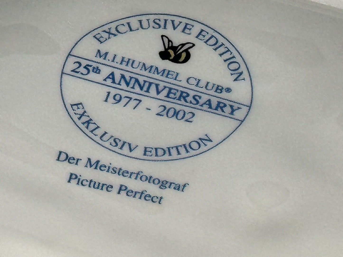 Hummel Figurines Der Meisterfotograf The Master Photographer limited 1536/2500