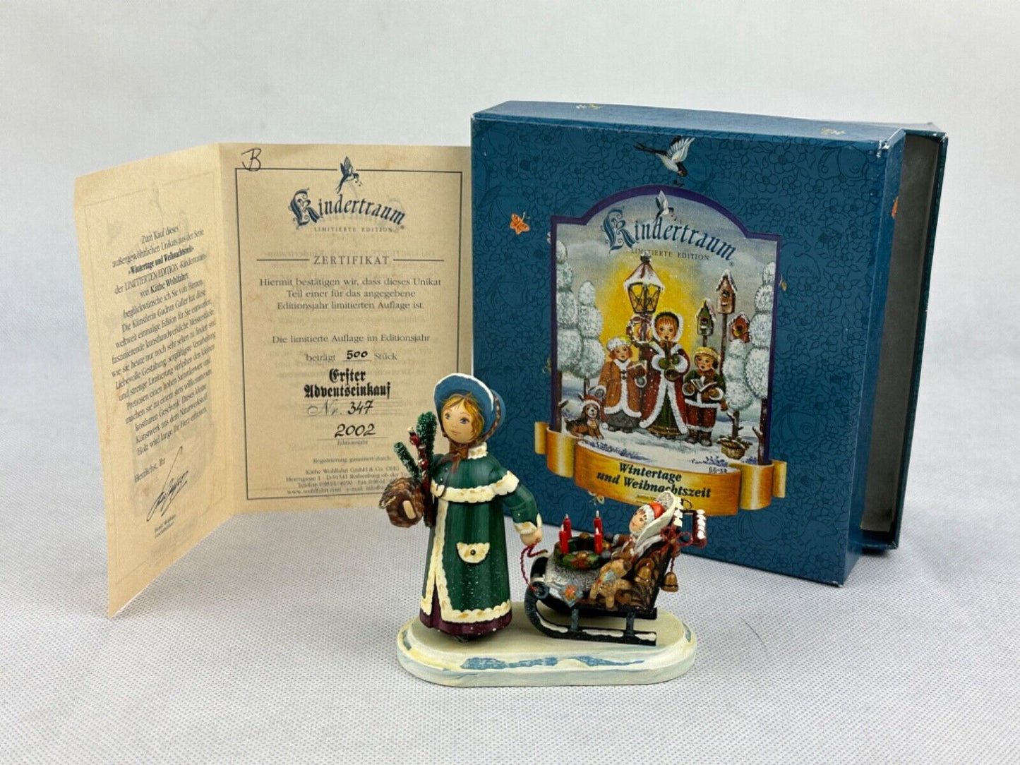 Kathe Wohlfahrt Erster advenseinkauf First advend purchase Limited  347/500