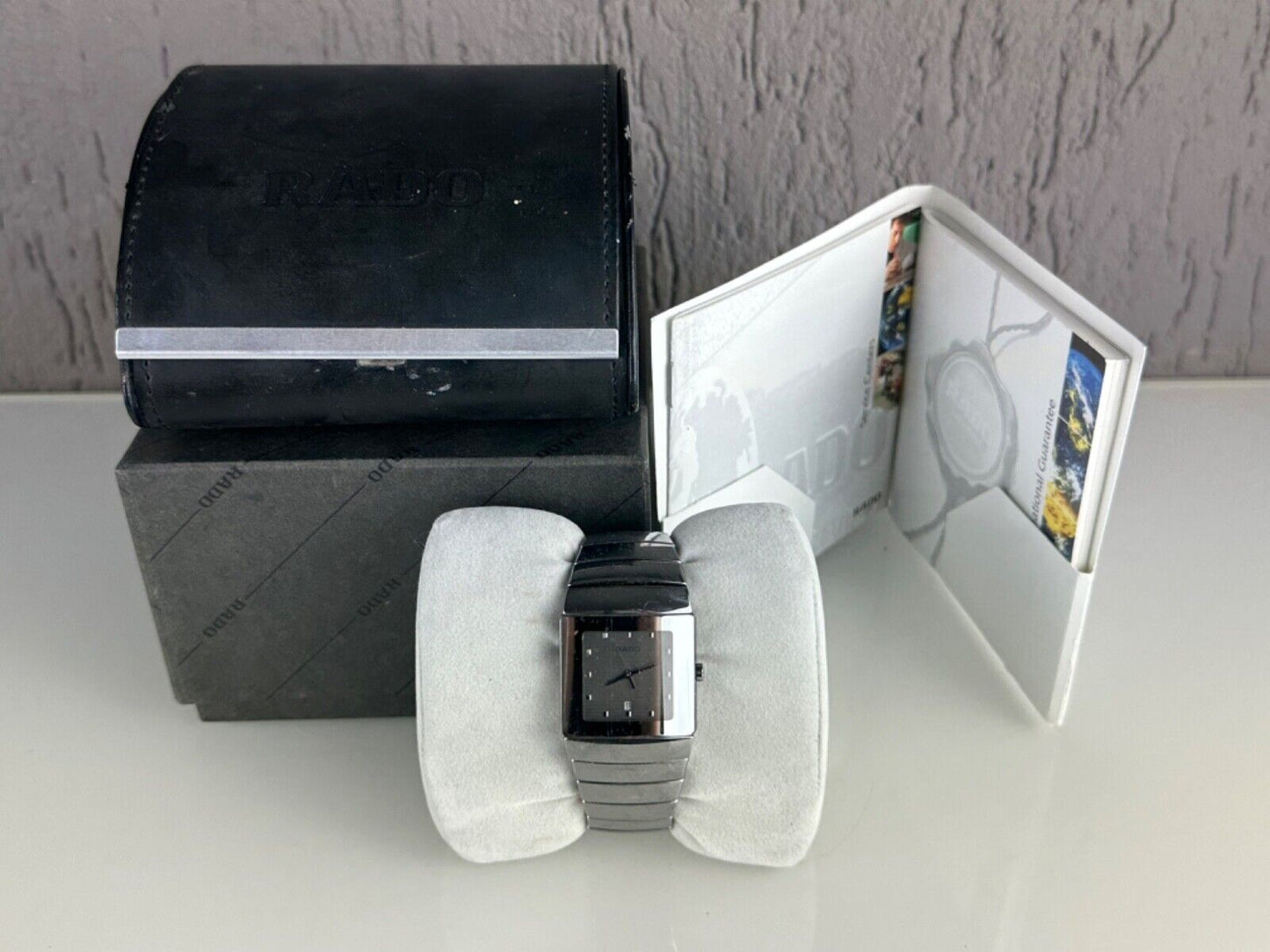 Rado Diastar Sintra Ceramica Gray incl Original Box And Papers