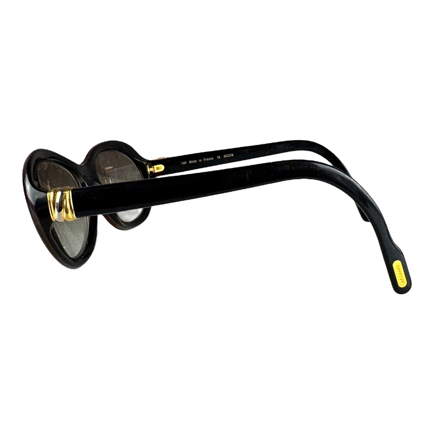 Cartier Trinity Tortoise Brown Gold Sunglasses Full Set with Box Vintage 90s