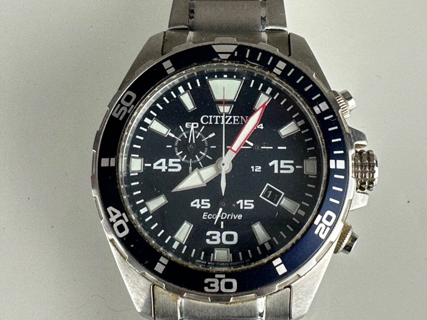 Citizen Eco-Drive Blue Men's Watch AT2431-87L 45mm