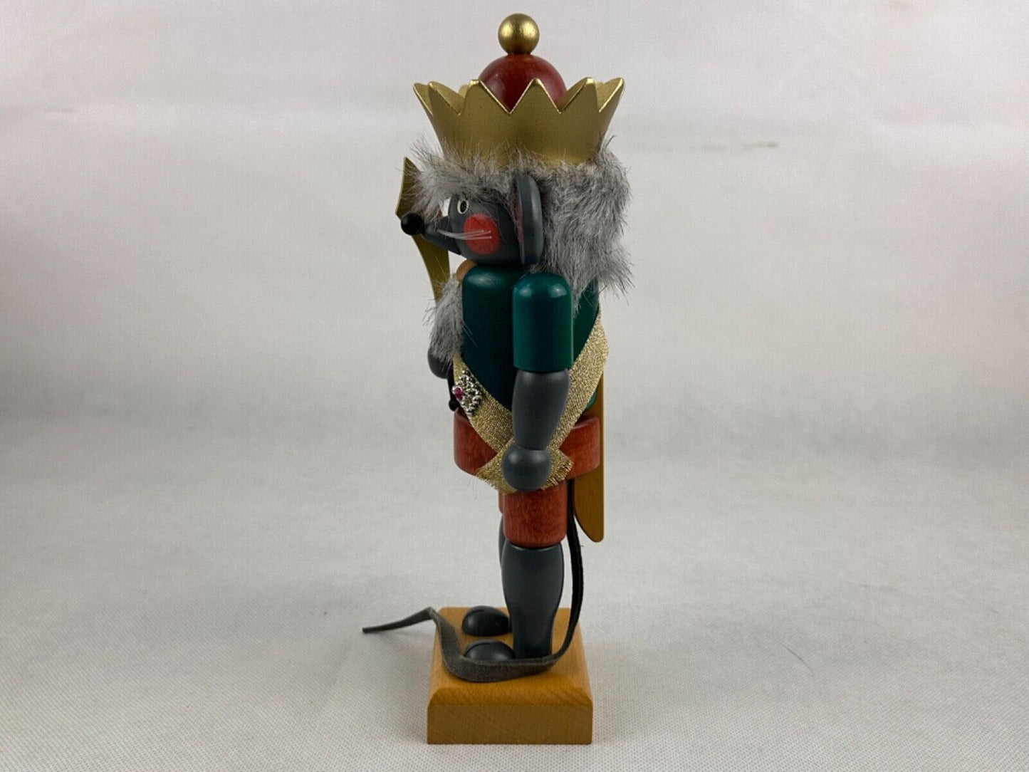 Christian Ulbricht Nutcracker Mouse King 9.8" 25cm Germany
