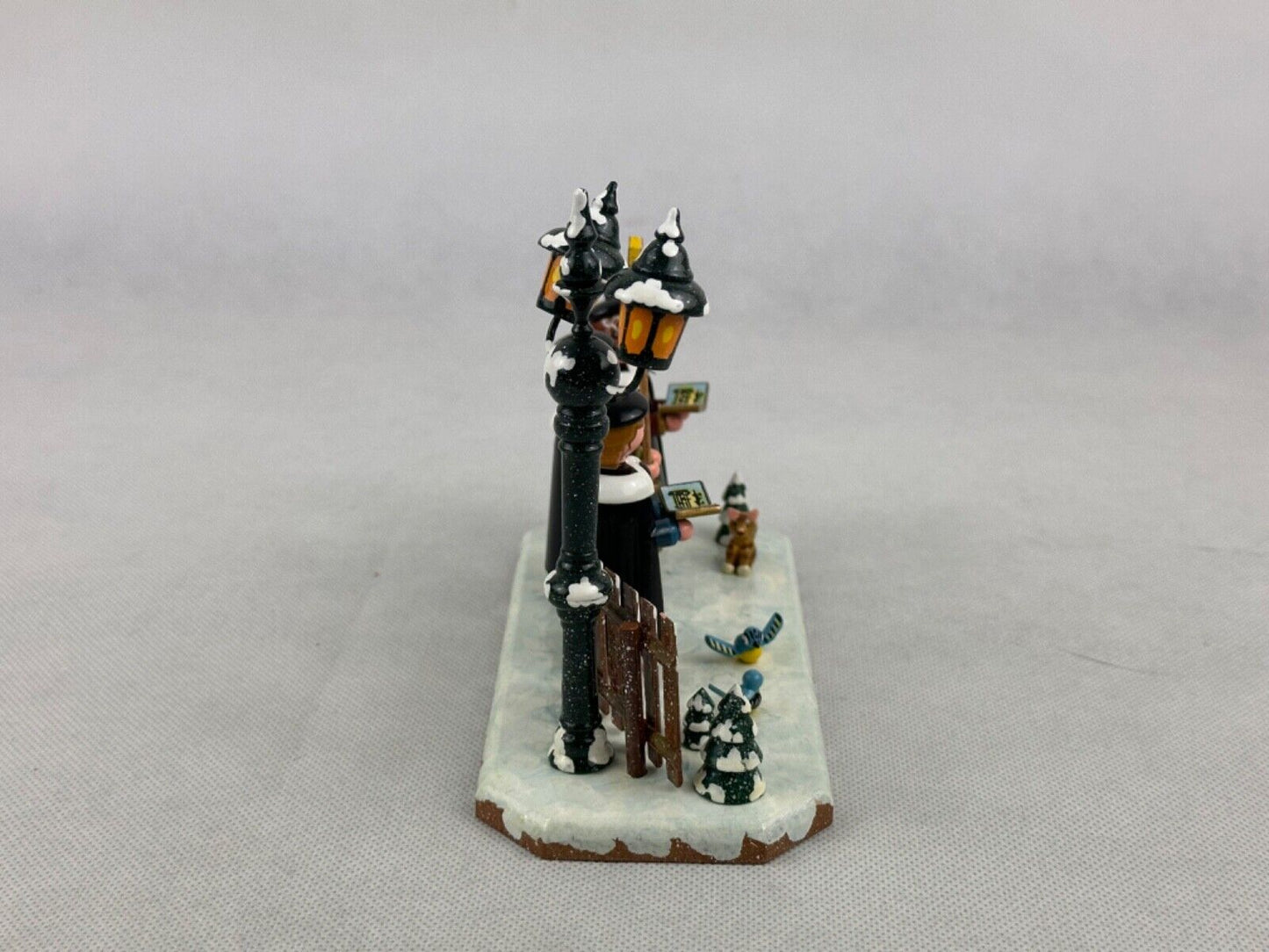 Hubrich Kurrendesänger Carol singer Volkskunst Handmade Germany 13x16cm