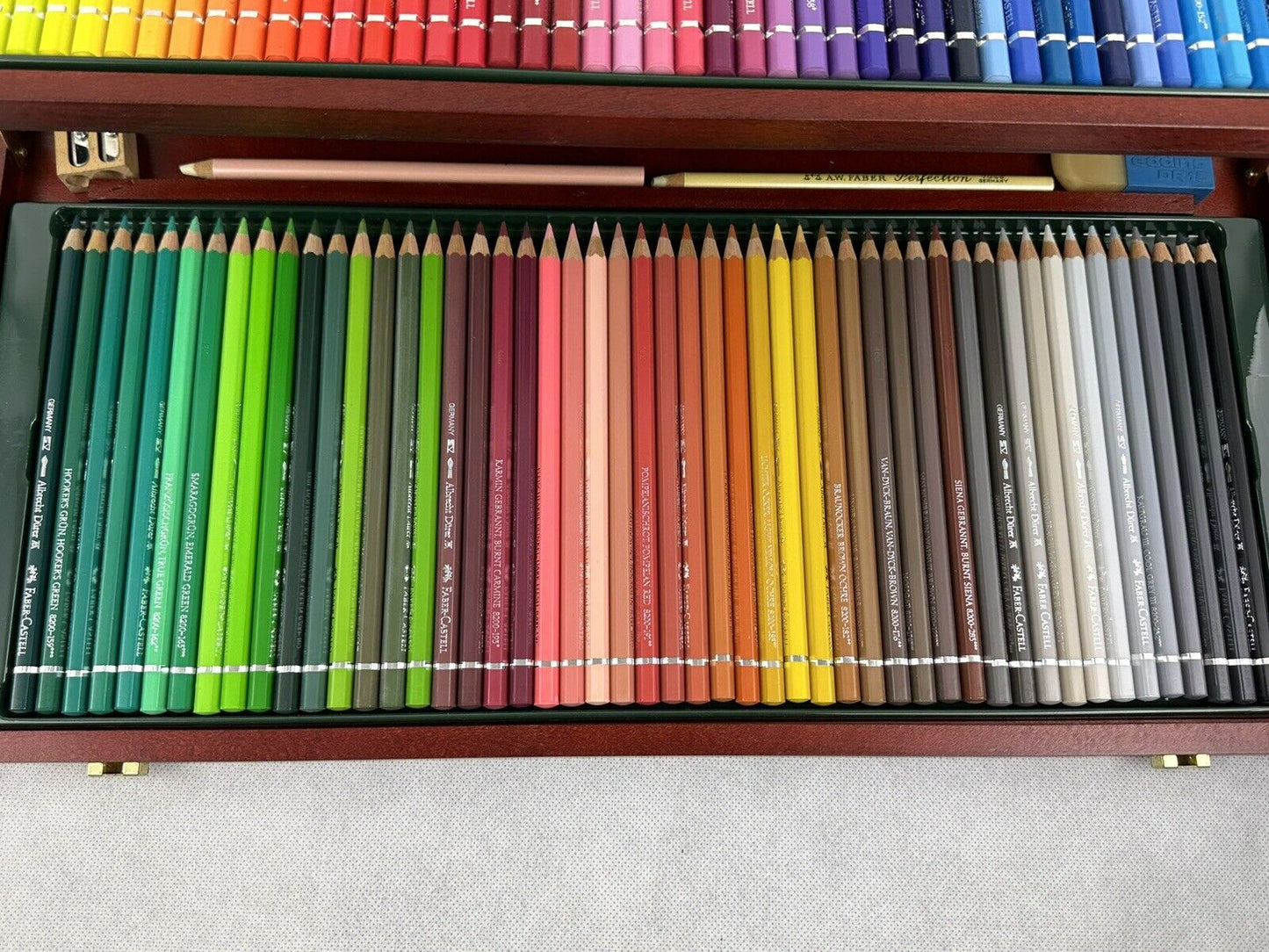 Faber Castell 100 Colered Pens In Wooden Case Art & Graphic Albrecht Dürer