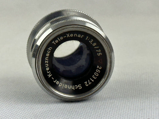 Robot Schneider-Kreuznach Tele-Xenar 75mm F/3.8 Lens