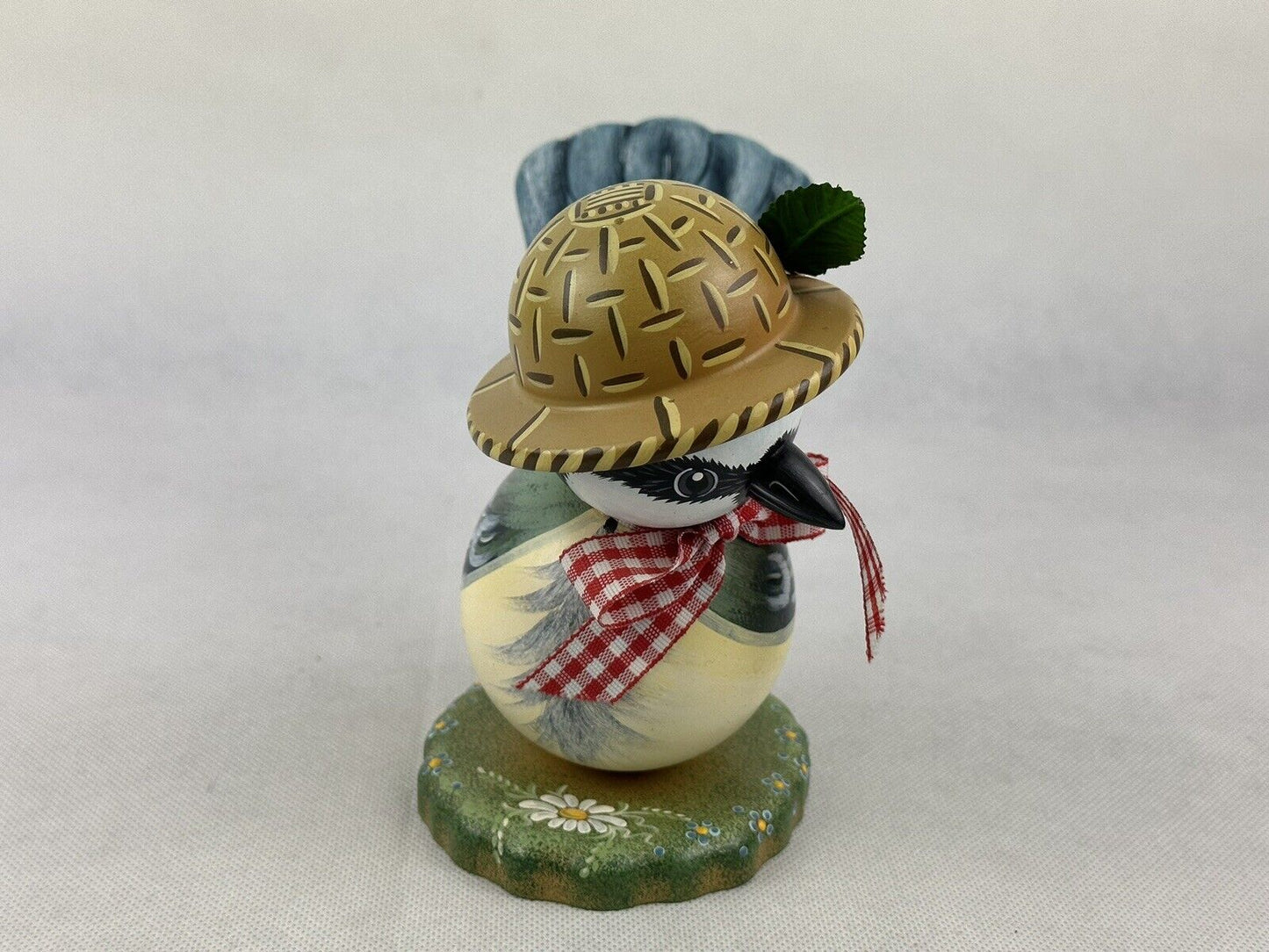 Hubrig Volkskunst Blaumeisenliesl Bluetitsliesl 5.5“ Handmade Germany