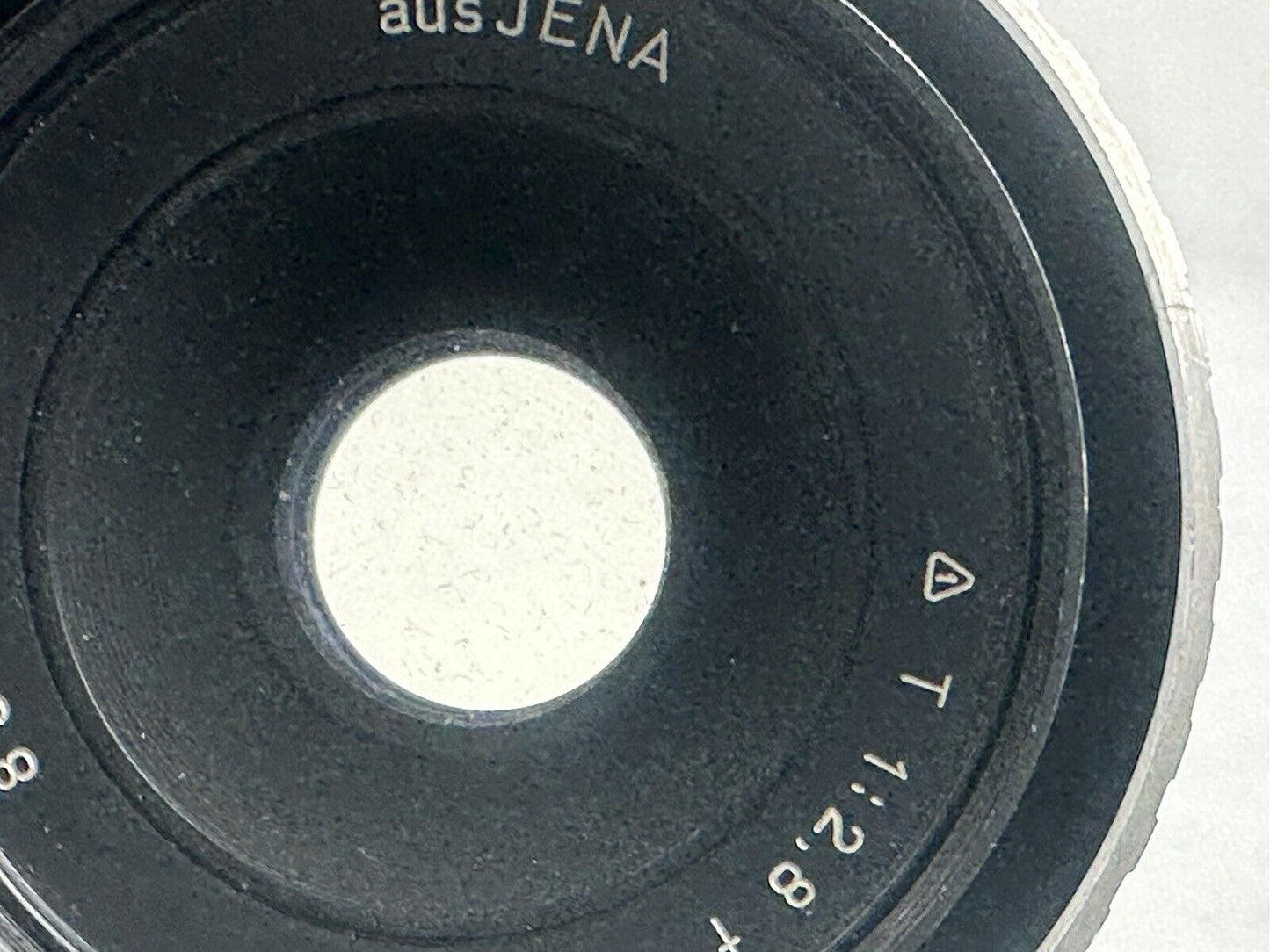 Carl Zeiss aus Jena T 2.8 50mm - M42 Germany With Leather Case