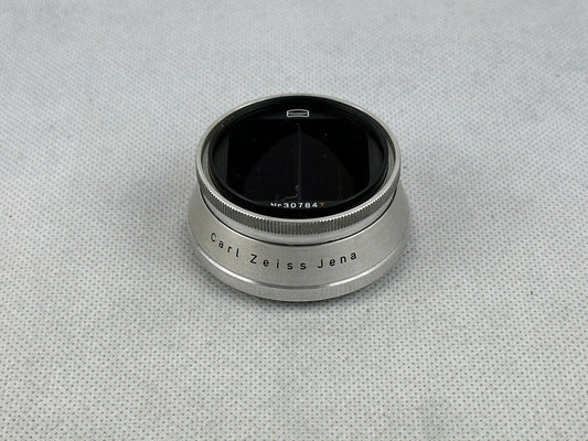 Zeiss Jena Macro Beam Splitter f =50/0,15-2m Lens Germany Silver Red T