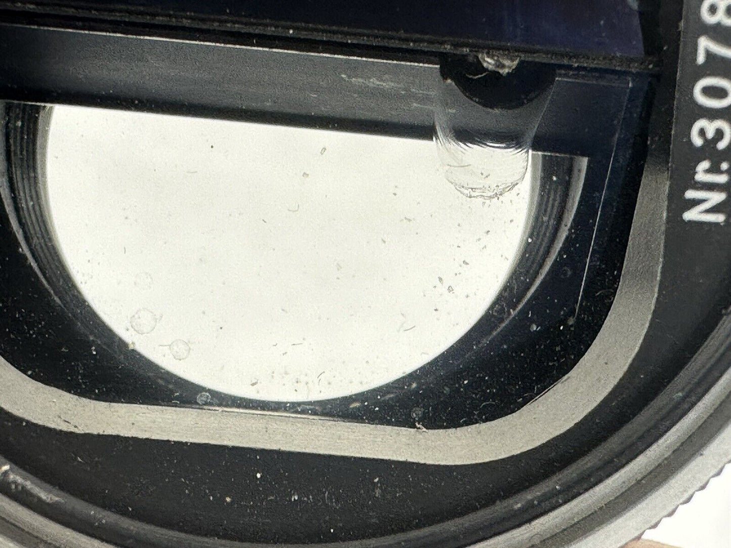 Zeiss Jena Macro Beam Splitter f =50/0,15-2m Lens Germany Silver Red T