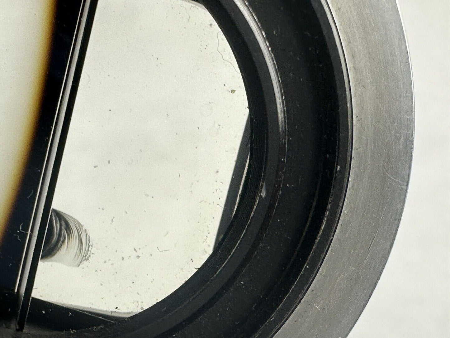 Zeiss Jena Macro Beam Splitter f =50/0,15-2m Lens Germany Silver Red T