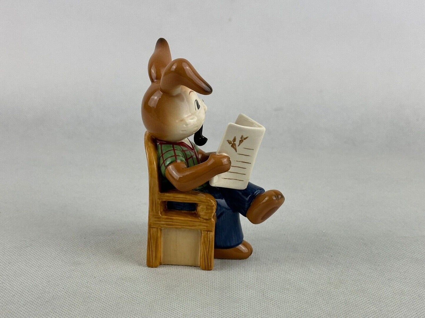 Goebel easter ,,uncle is the funniest” Ostern Porcelain incl. Original Box 4.7“