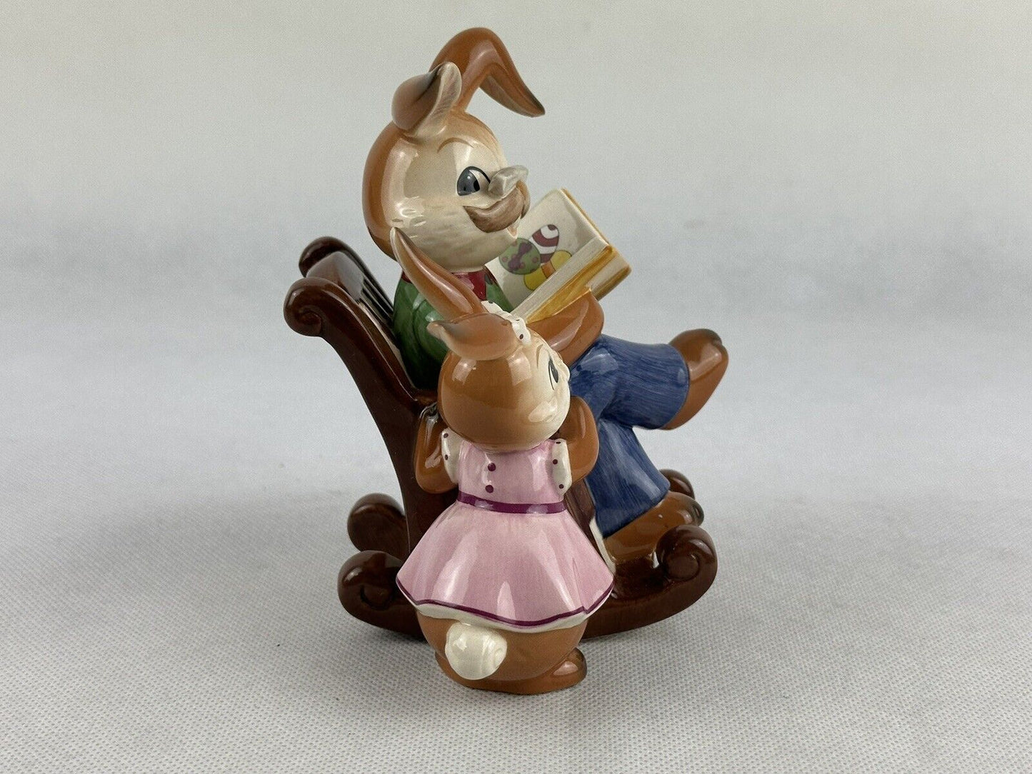 Goebel Easter Opas Märchenstunde Grandpa’s Story Time Porcelain 5.1“ Germany