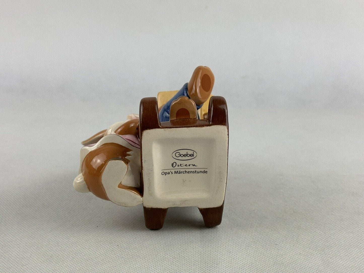 Goebel Easter Opas Märchenstunde Grandpa’s Story Time Porcelain 5.1“ Germany