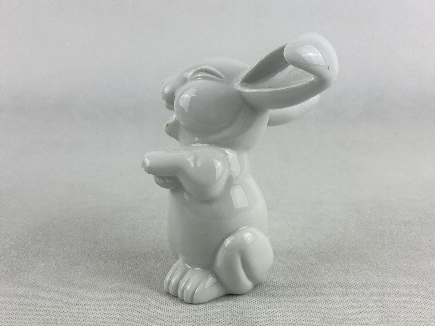Bunny Figurine Laughing White Rabbit Classic Rose Collection Rosenthal Incl Box