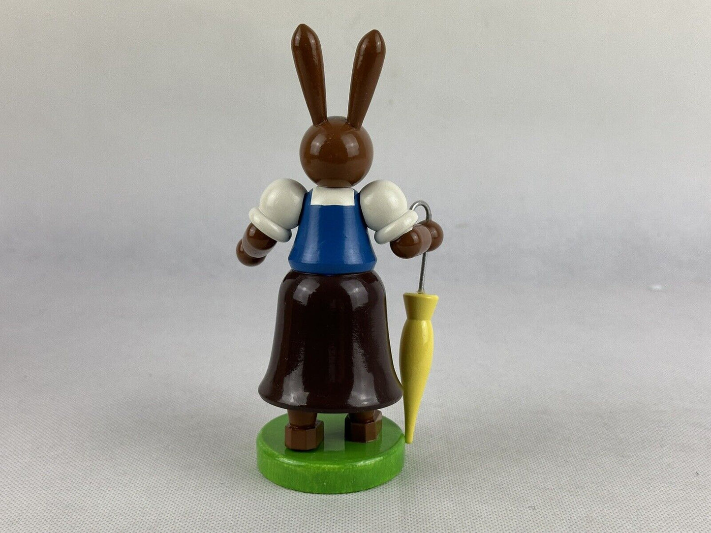 Christian Ulbricht Rabbit Bunny With Umbrella 6.2“ Seiffener Erzgebirge Germany