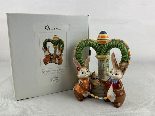 Goebel Spring Edition Easter Well Osterbrunnen 6.6“ Incl. Original Box Germany