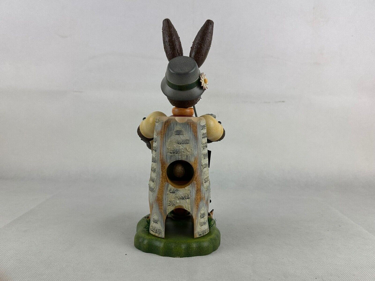 Hubrig Rabbit Smoker Erzgebirge Germany in original Box Handmade