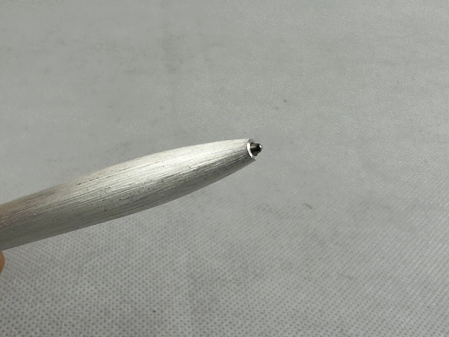 Rotring 2x Ballpoint Pens Silver Metal Brushed Incl. Original Box Vintage