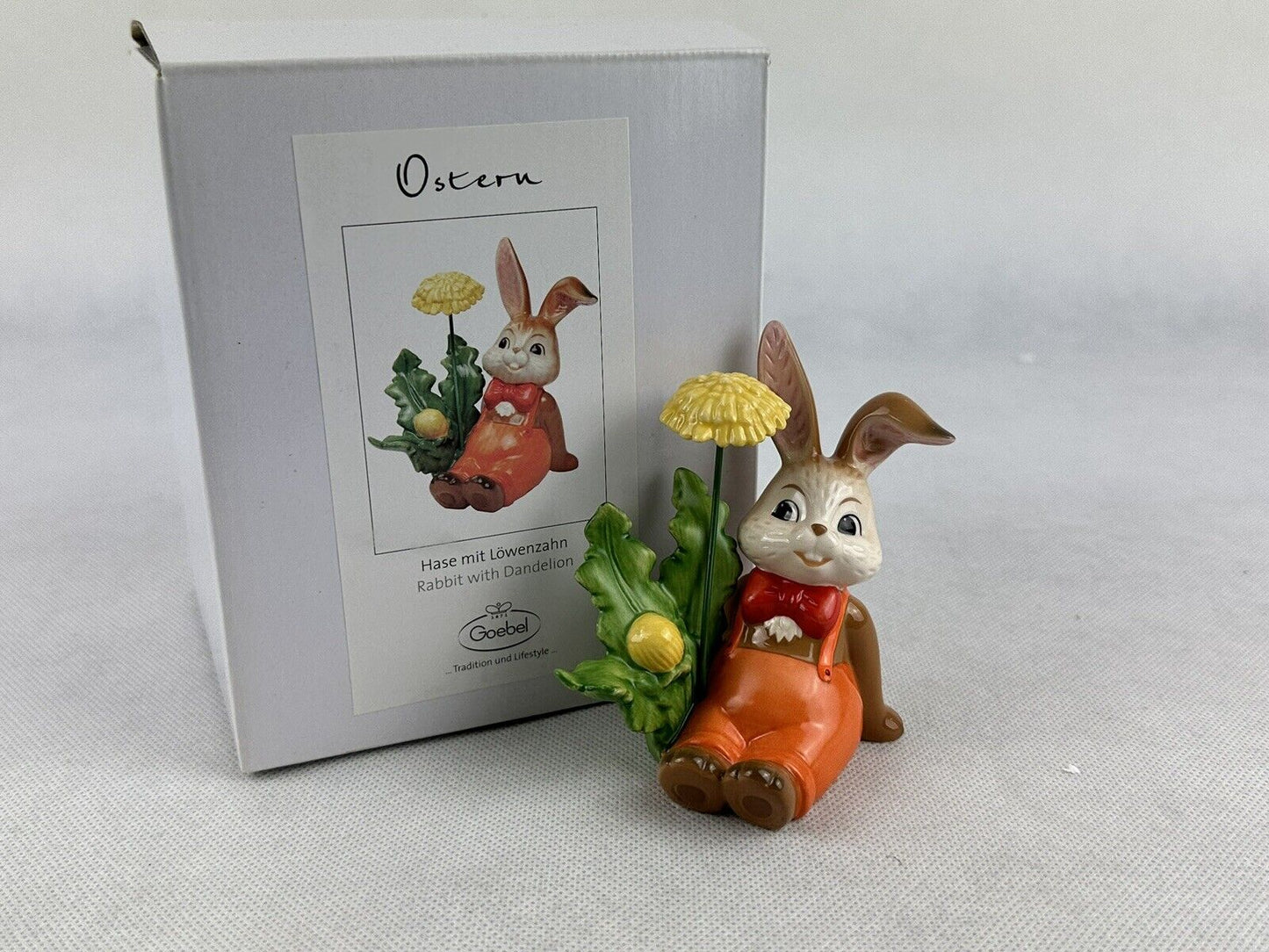 Goebel Rabbit With Dandelion 4“ Incl. Original Box Germany