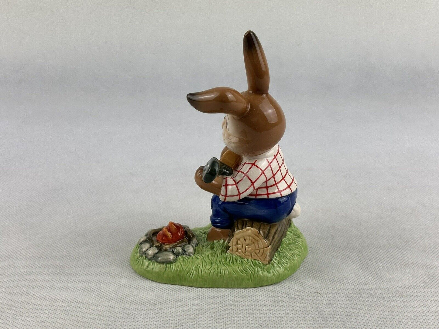 Goebel Rabbit Plays Guitar 4.7“ Incl. Original Box Porcelain Germany